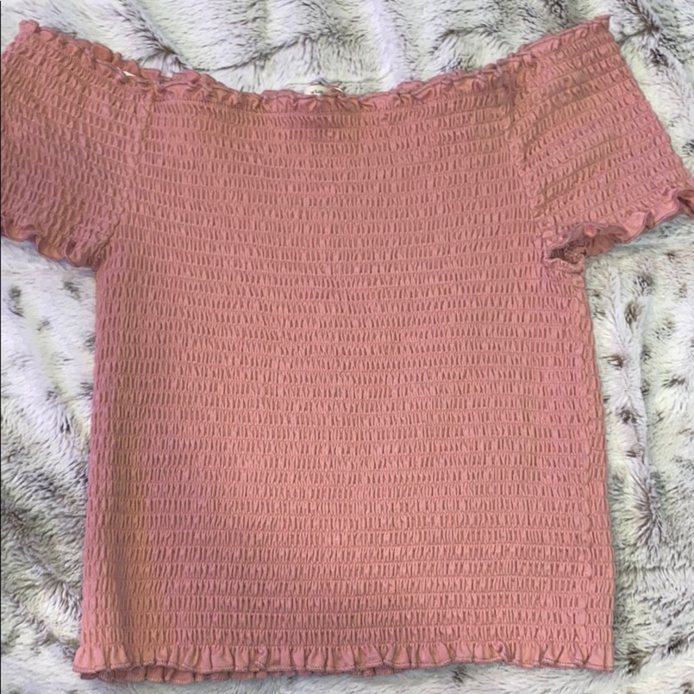 Pink tube top